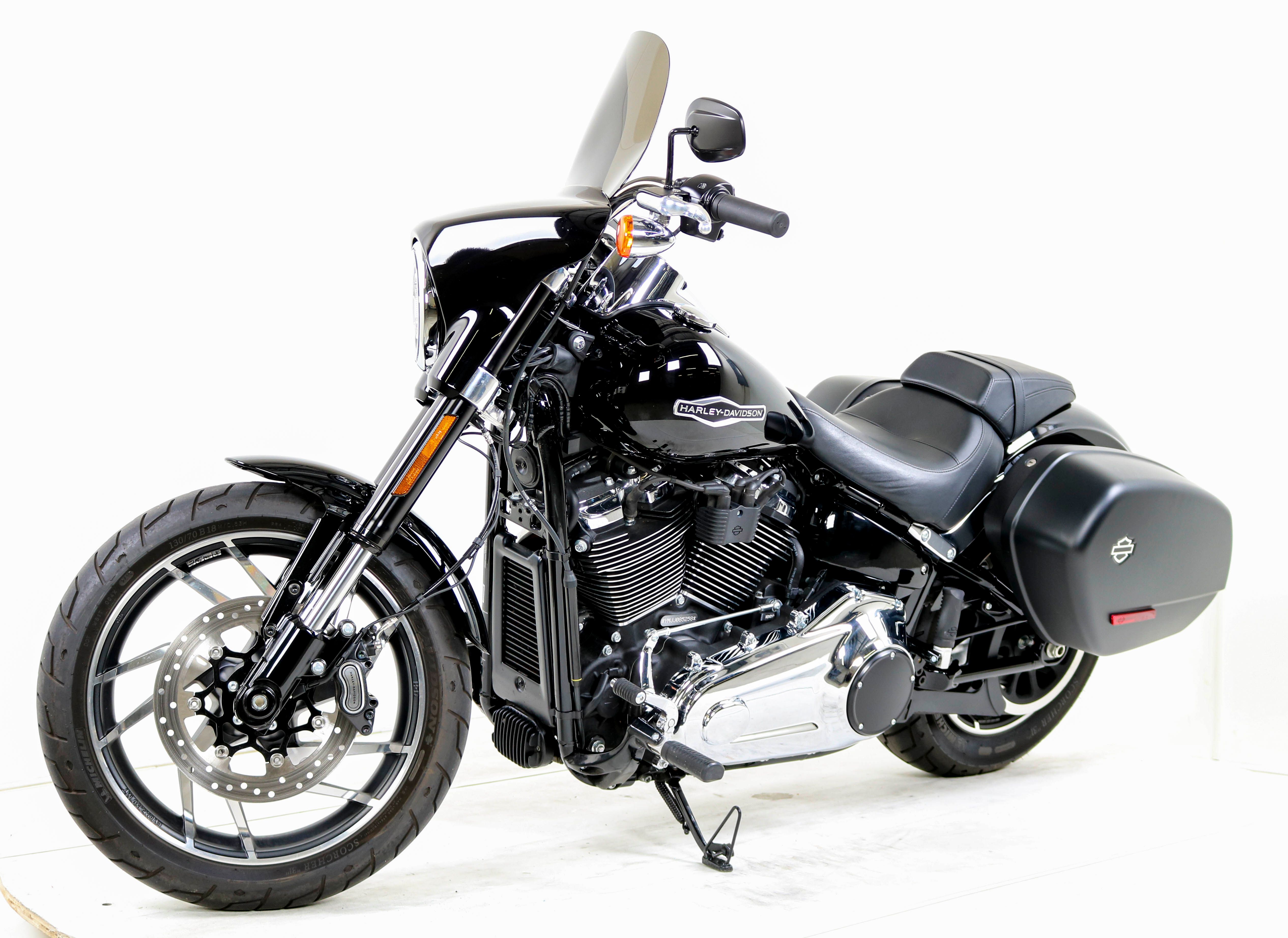 Puig 21340F HIGH ROAD SCREEN SPORT [DARK SMOKE] Harley Davidson